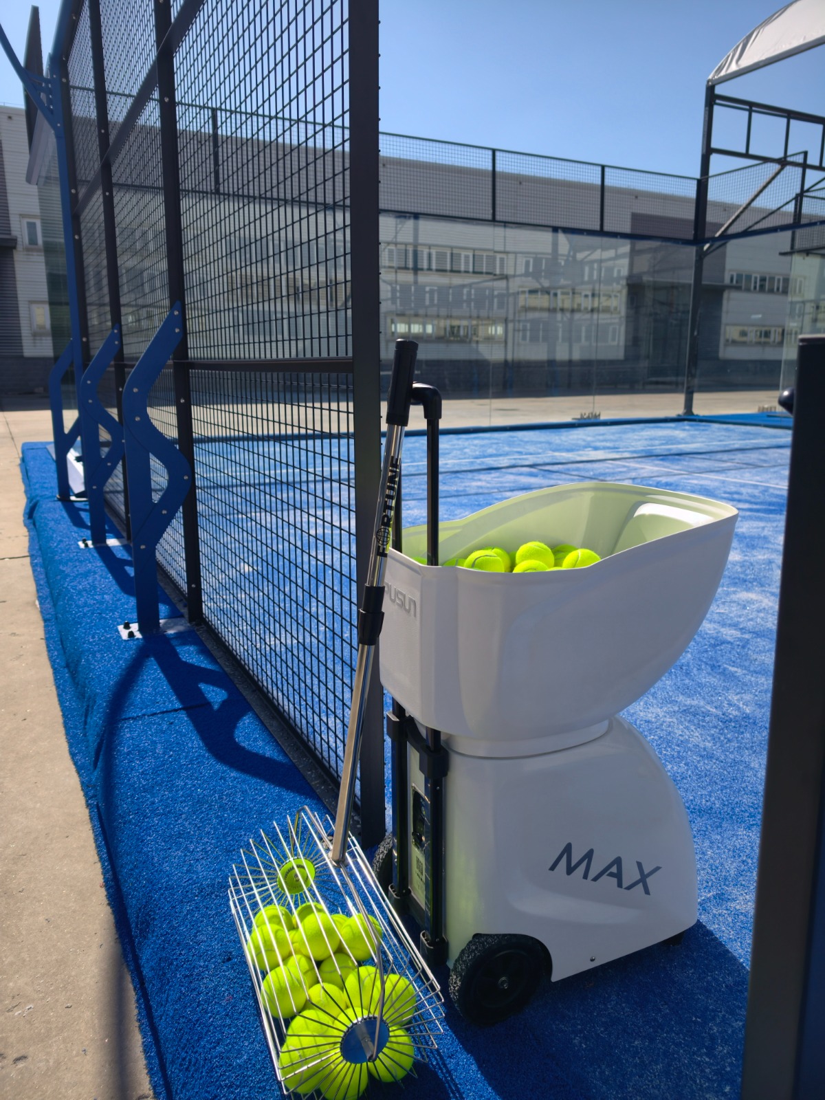 Ultra Panoramic Padel Court installation