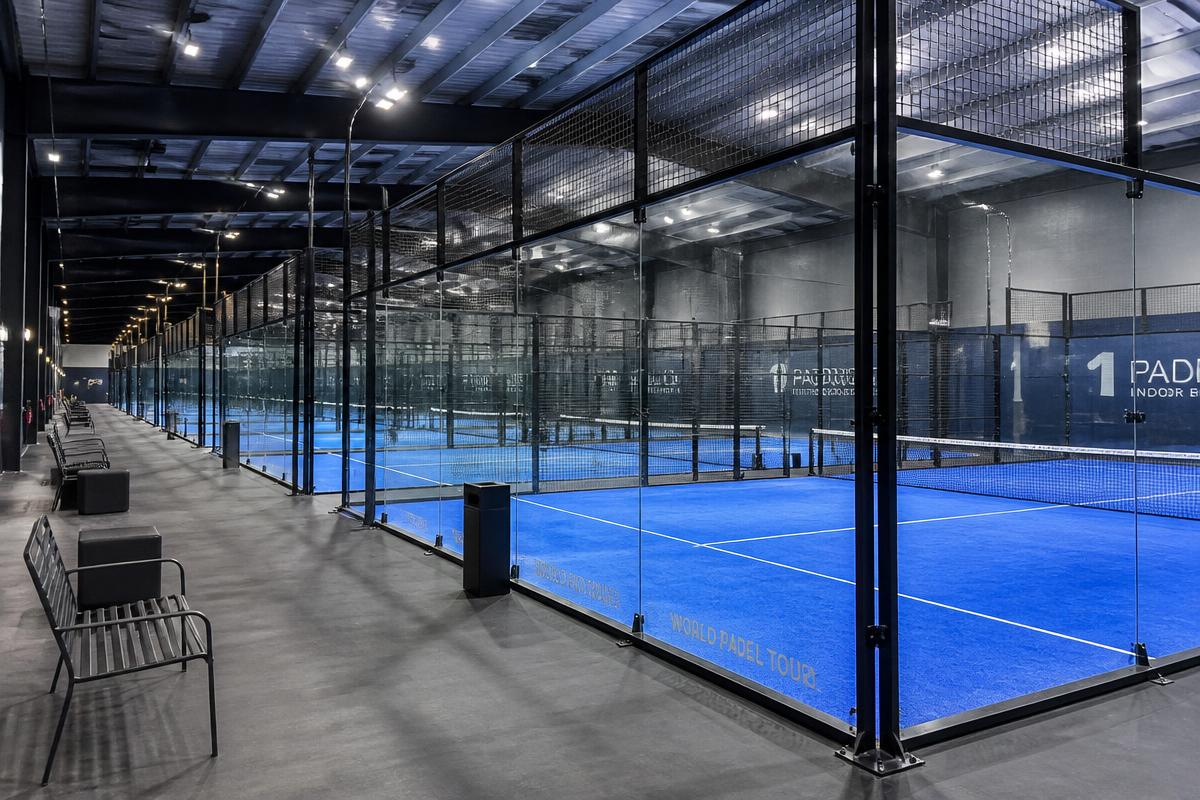 Nordic Padel Arena installation