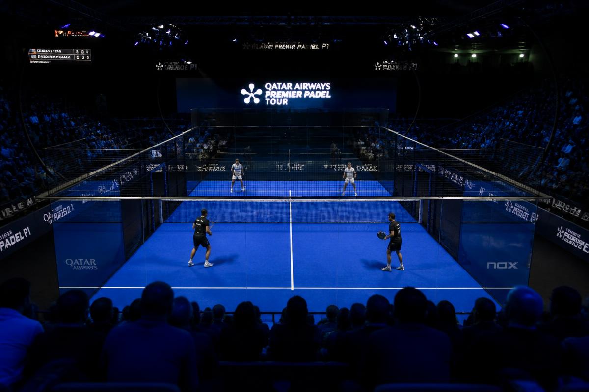 Nordic Padel Arena installation