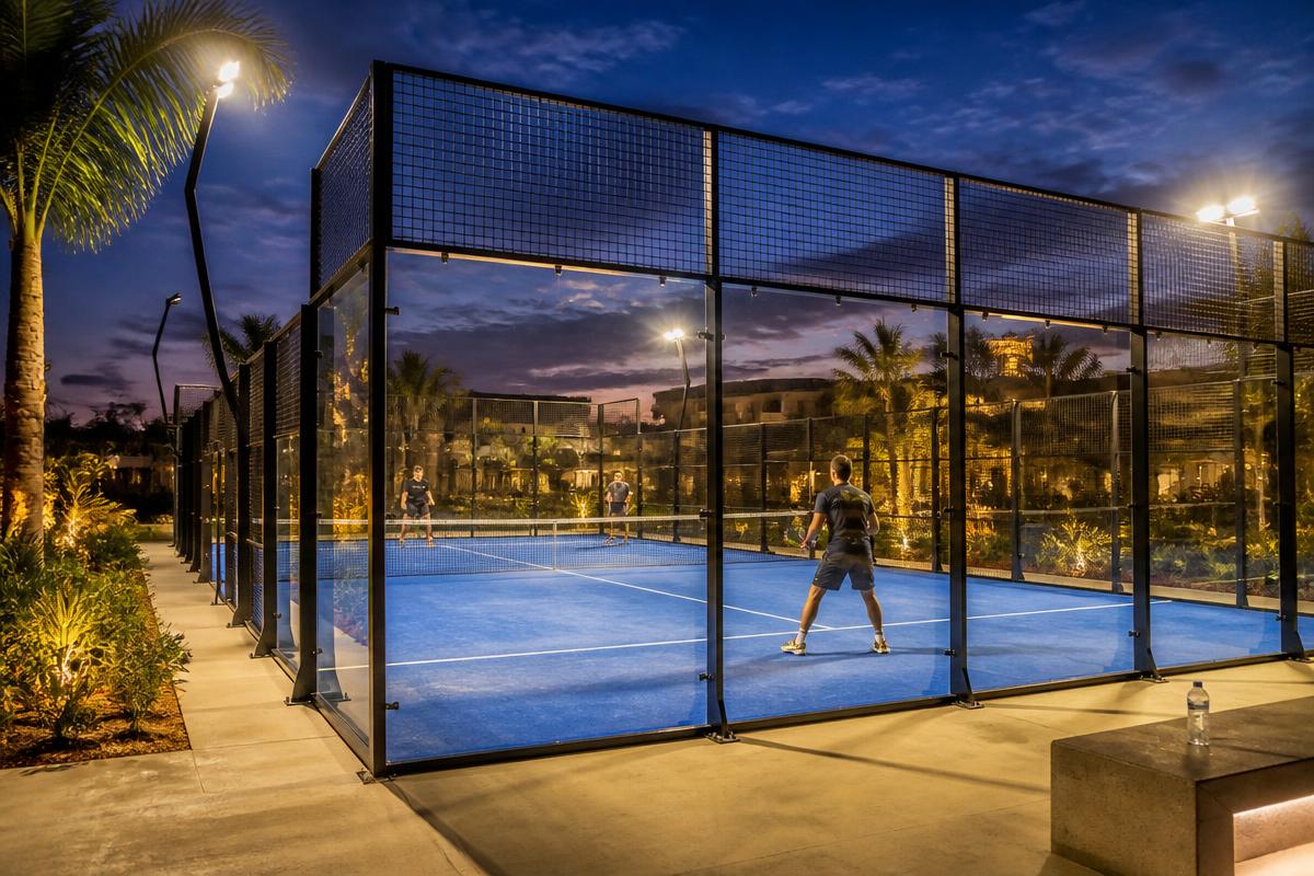 Coastal Racquet Club installation