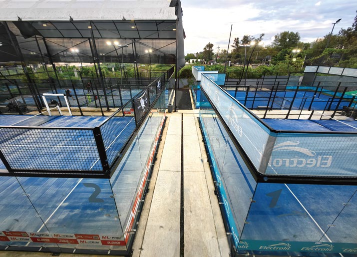 360° Full Panoramic Court installation
