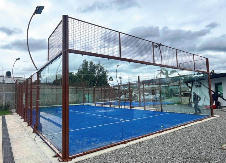 Panoramic Padel Court installation