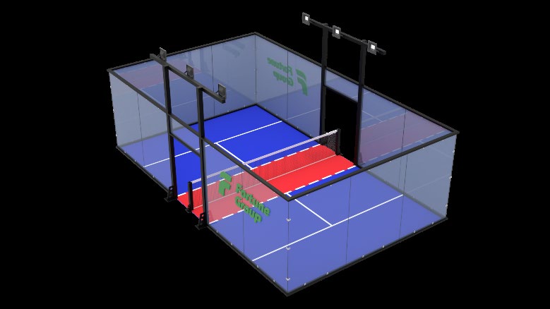 Padbol Court installation